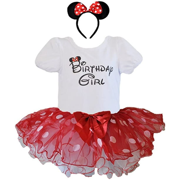 Light Pink Pettiskirt Polka Dots 3rd Birthday Baby Set